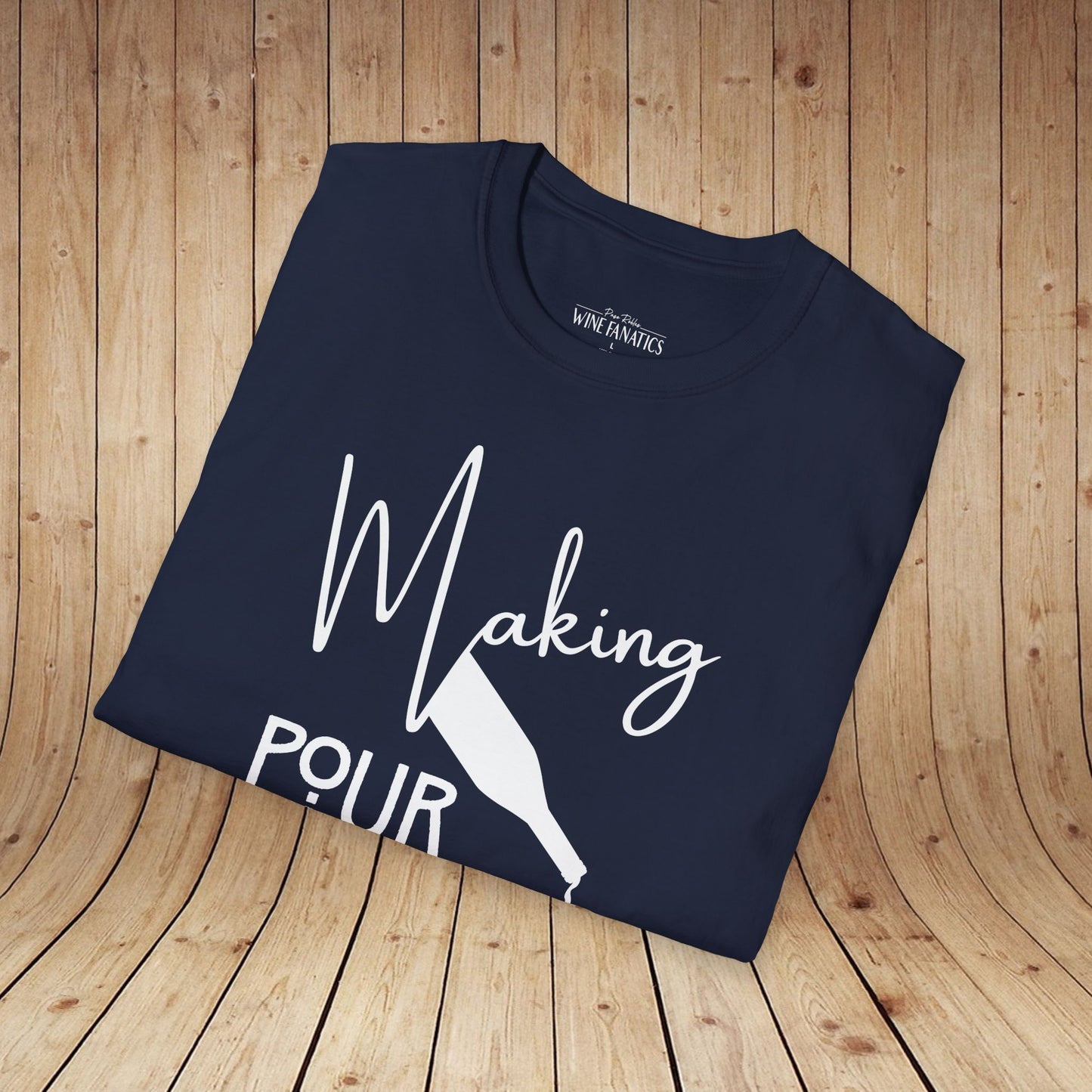 Sonoma County - Making Pour Decisions Unisex Softstyle Tee
