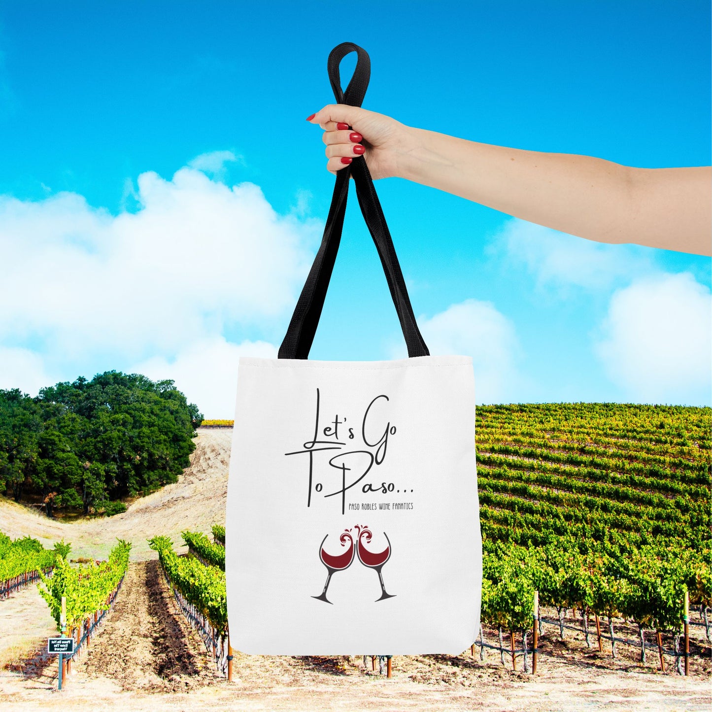 Let's Go To Paso Tote Bag