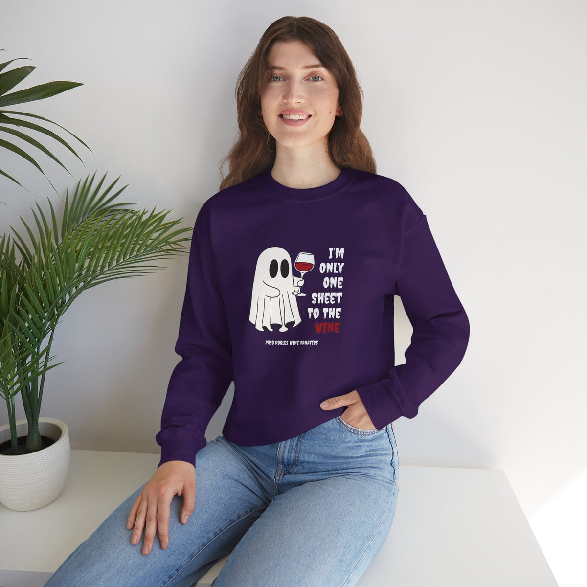 One Sheet To The Wine Sweatshirt