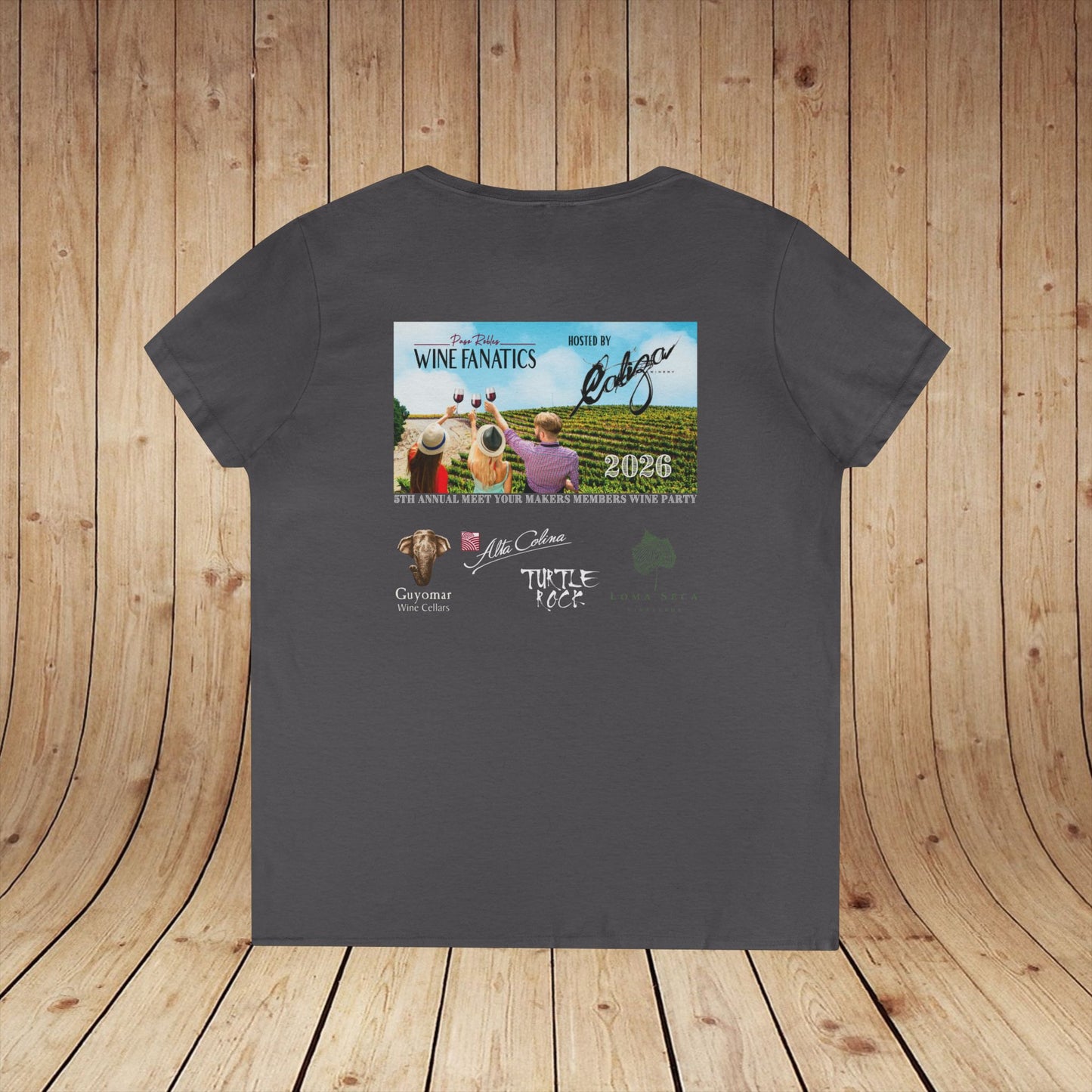 PRWF 2026 Commemorative Meet Your Makers Party Ladies V-Neck Tee