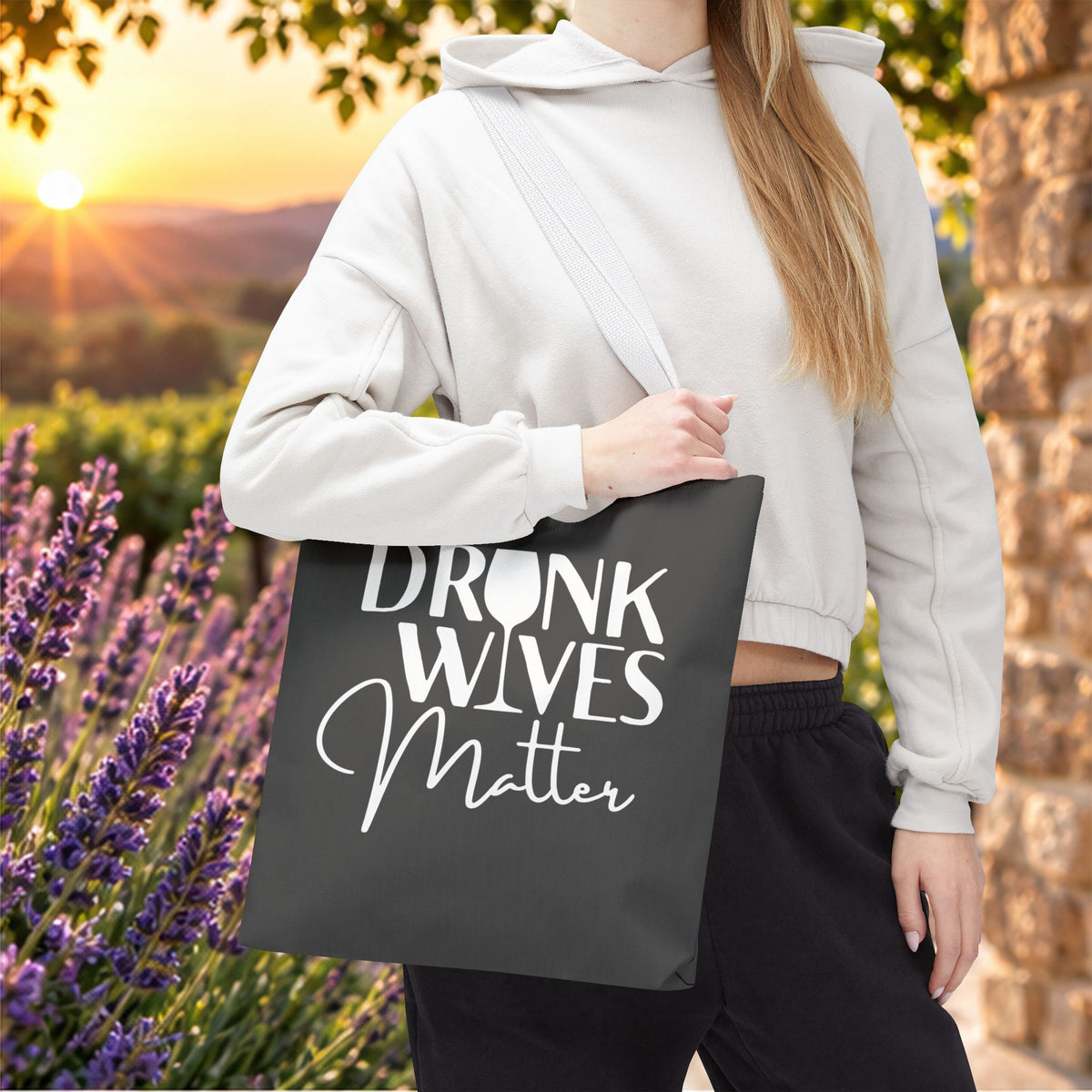 Drunk Wives Matter Tote Bag
