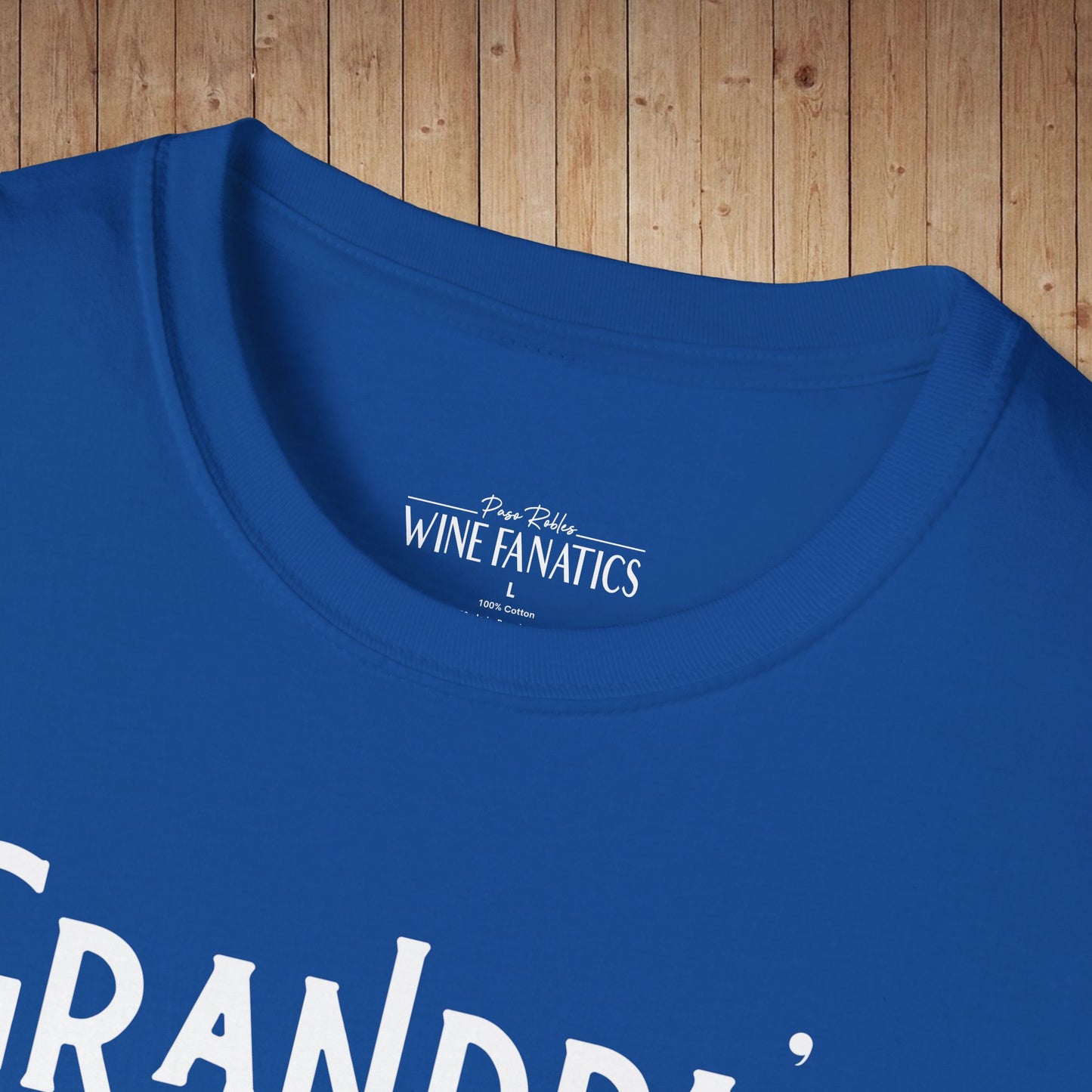 Grandpa's Reason To Wine Personalized T-Shirt