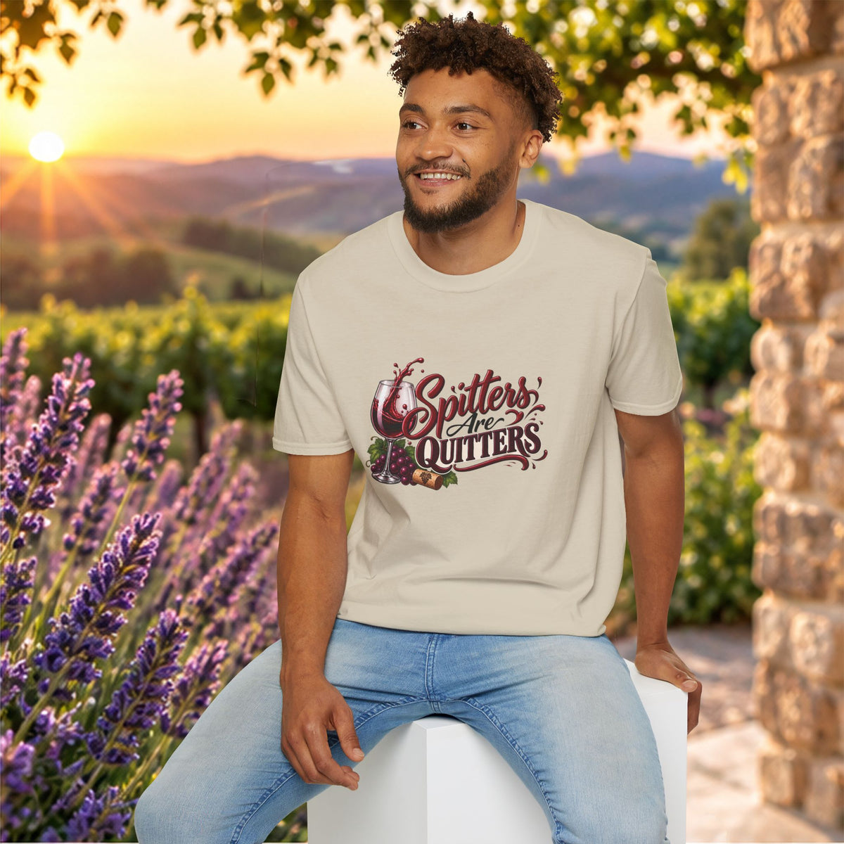 Spitters Are Quitters Crewneck T-Shirt