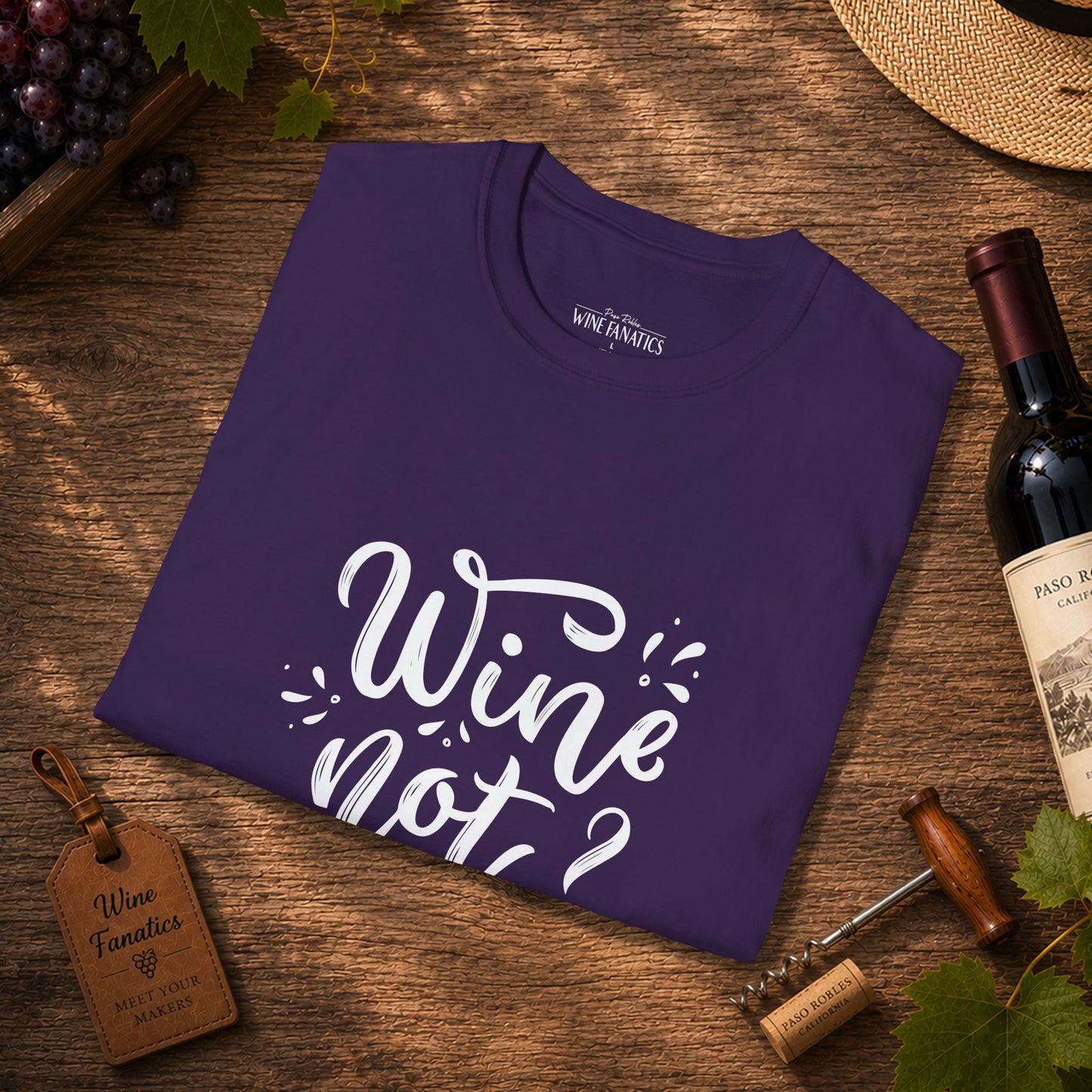Wine Not? Crewneck Tee