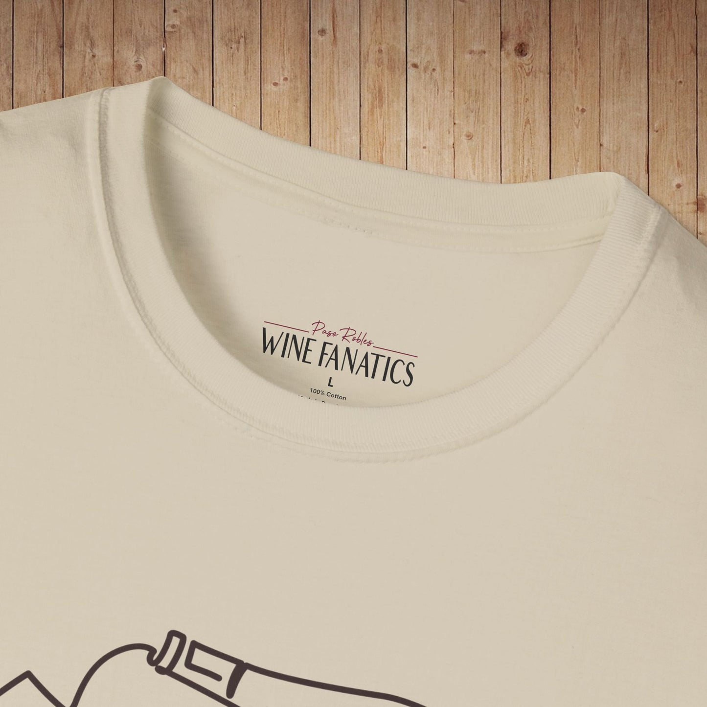 Spitters Are Quitters wine Unisex Softstyle T-Shirt