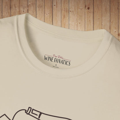 Spitters Are Quitters wine Unisex Softstyle T-Shirt
