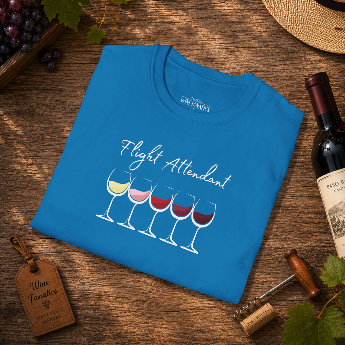 Flight Attendant Crewneck Tee