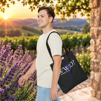 WWJD? (What Would Jesus Do?) Personalized Tote Bag