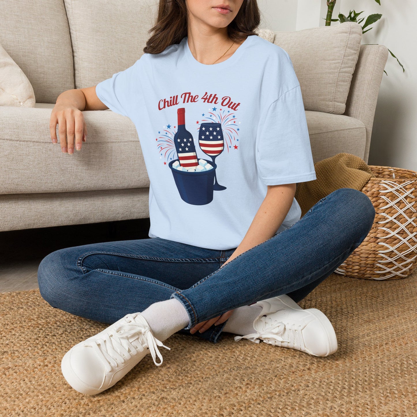 Chill The 4th Out Unisex Softstyle T-Shirt