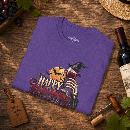 Happy Hallowine Crewneck T-Shirt