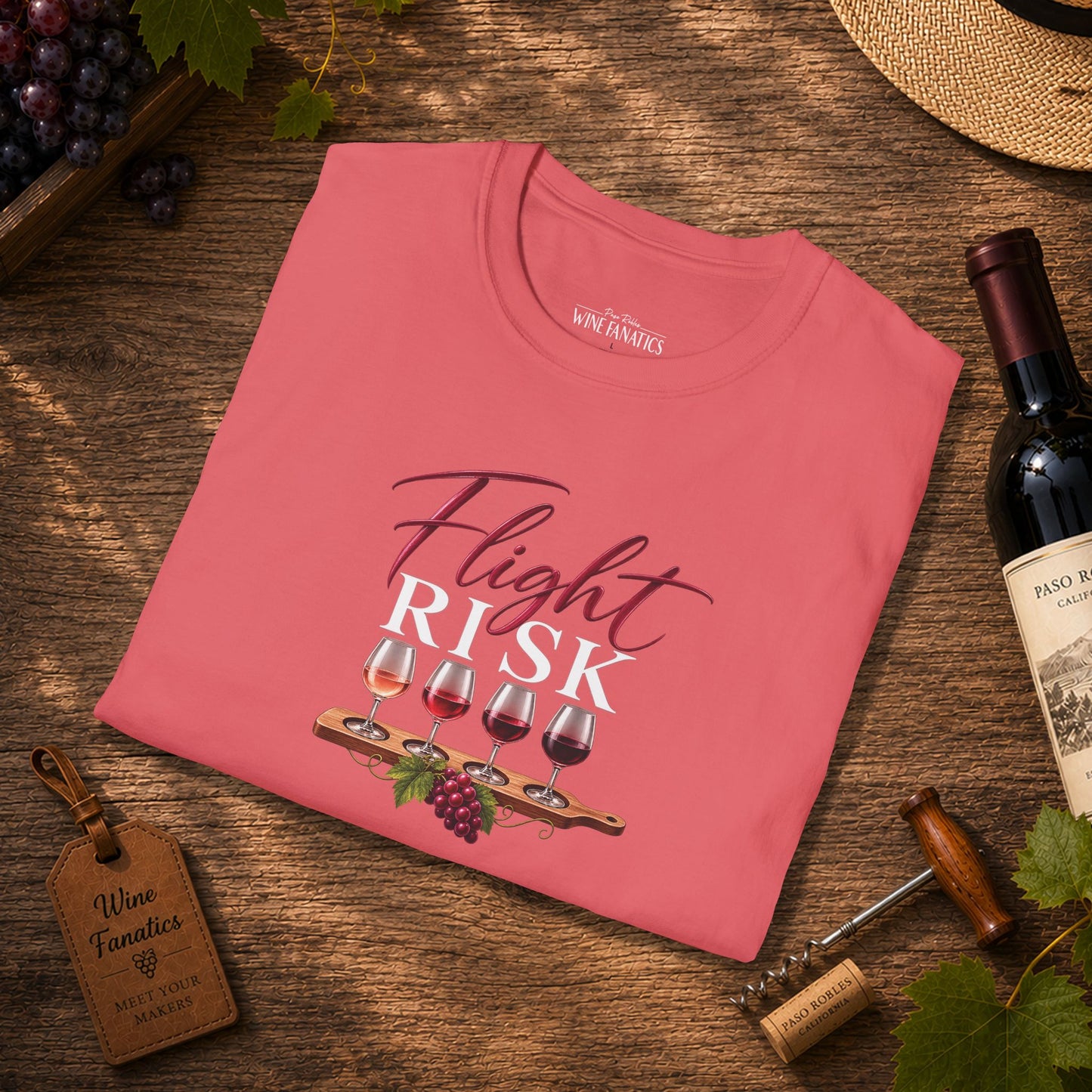 Flight Risk  Crewneck Tee