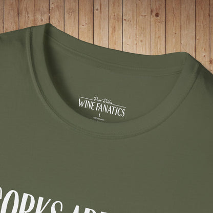 Corks Are For Quitters Unisex Softstyle T-Shirt