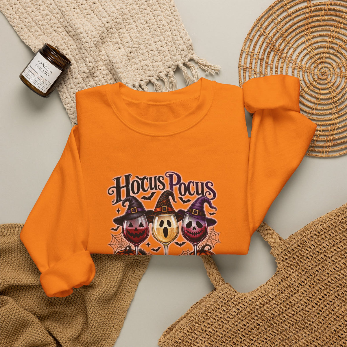 Hocus Pocus I Drink Wine & Know Things Sweatshirt