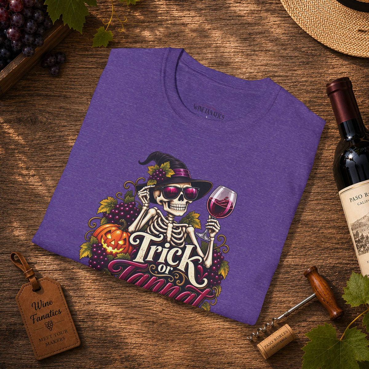 Trick Or Tannat Crewneck T-Shirt