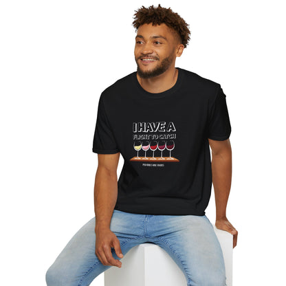 I Have A Flight To Catch Unisex Softstyle T-Shirt