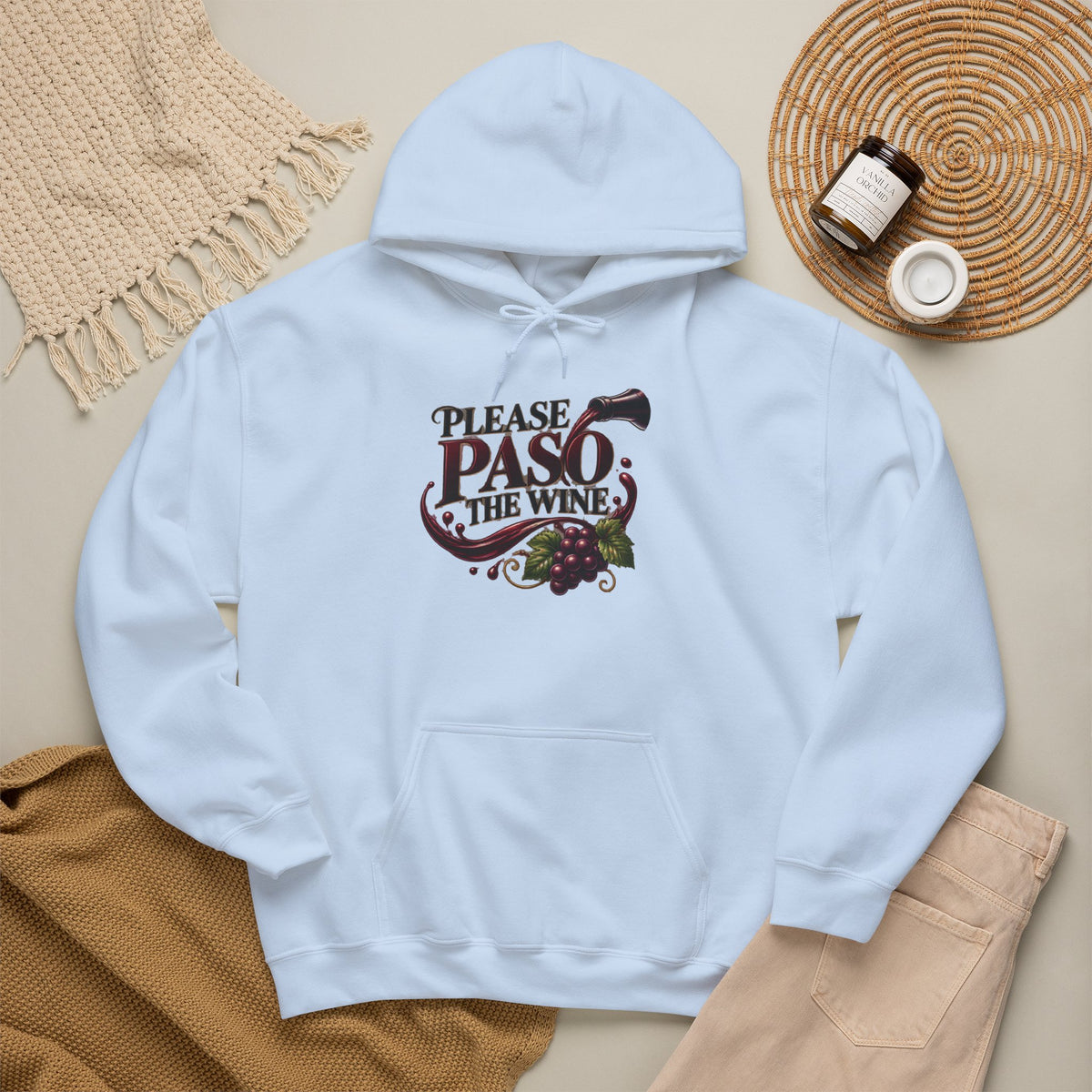 Please Paso The Wine Hoodie