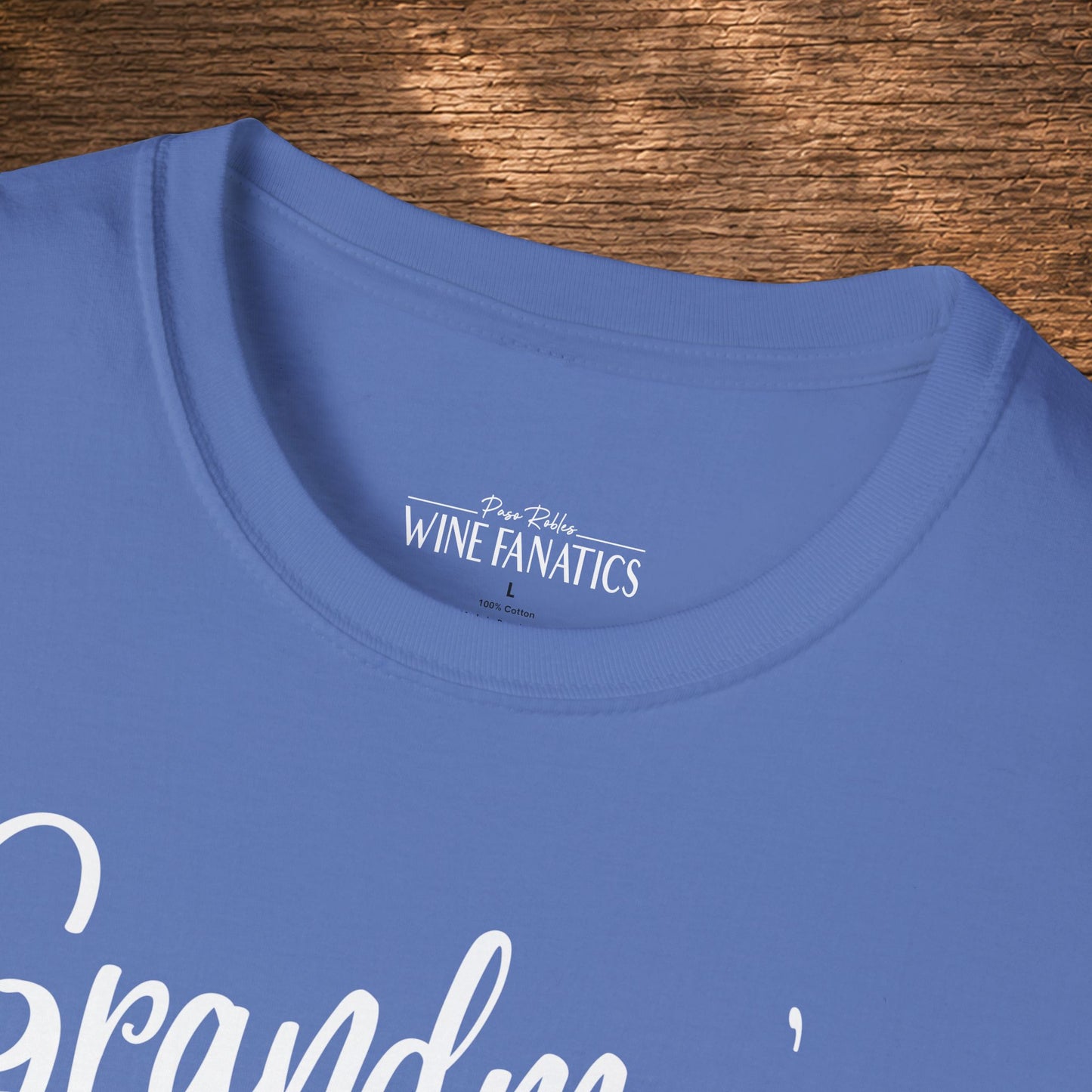 Grandma's Reason To Wine Personalized Crew Neck T-Shirt