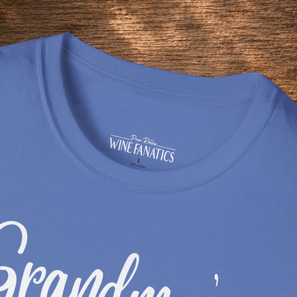 Grandma's Reason To Wine Personalized Crew Neck T-Shirt