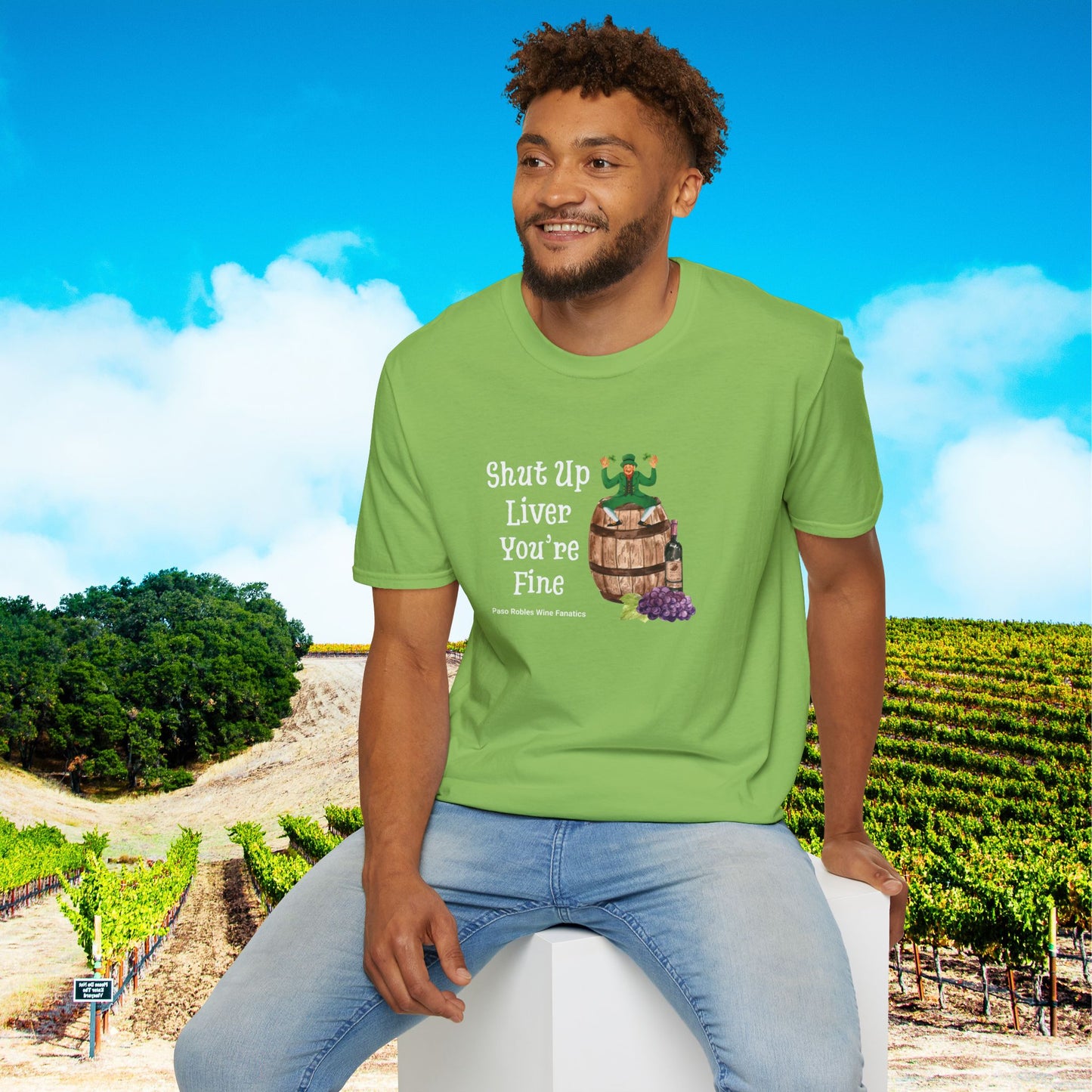 Shut Up Liver You're Fine Unisex Softstyle T-Shirt