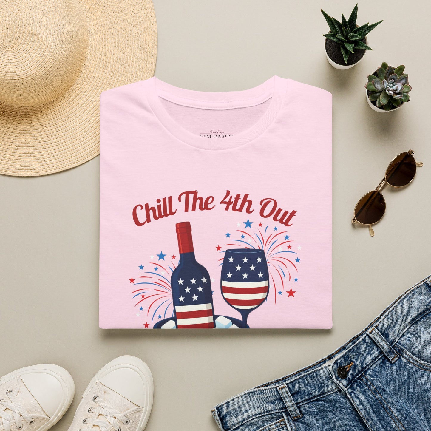 Chill The 4th Out Unisex Softstyle T-Shirt