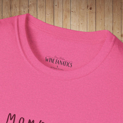 Mom's sanity brought to you by Coffee & Wine Personalized Tee