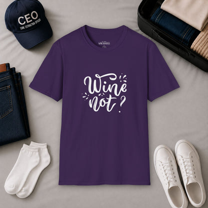 Wine Not? Crewneck Tee