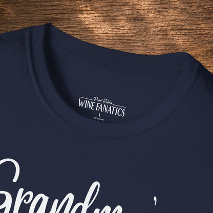 Grandma's Reason To Wine Personalized Crew Neck T-Shirt