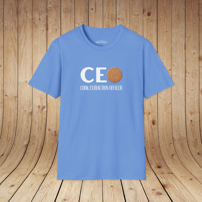CEO Cork Extraction Officer Unisex Softstyle T-Shirt