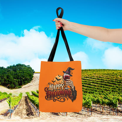 Happy Hallowine Personalized Tote Bag