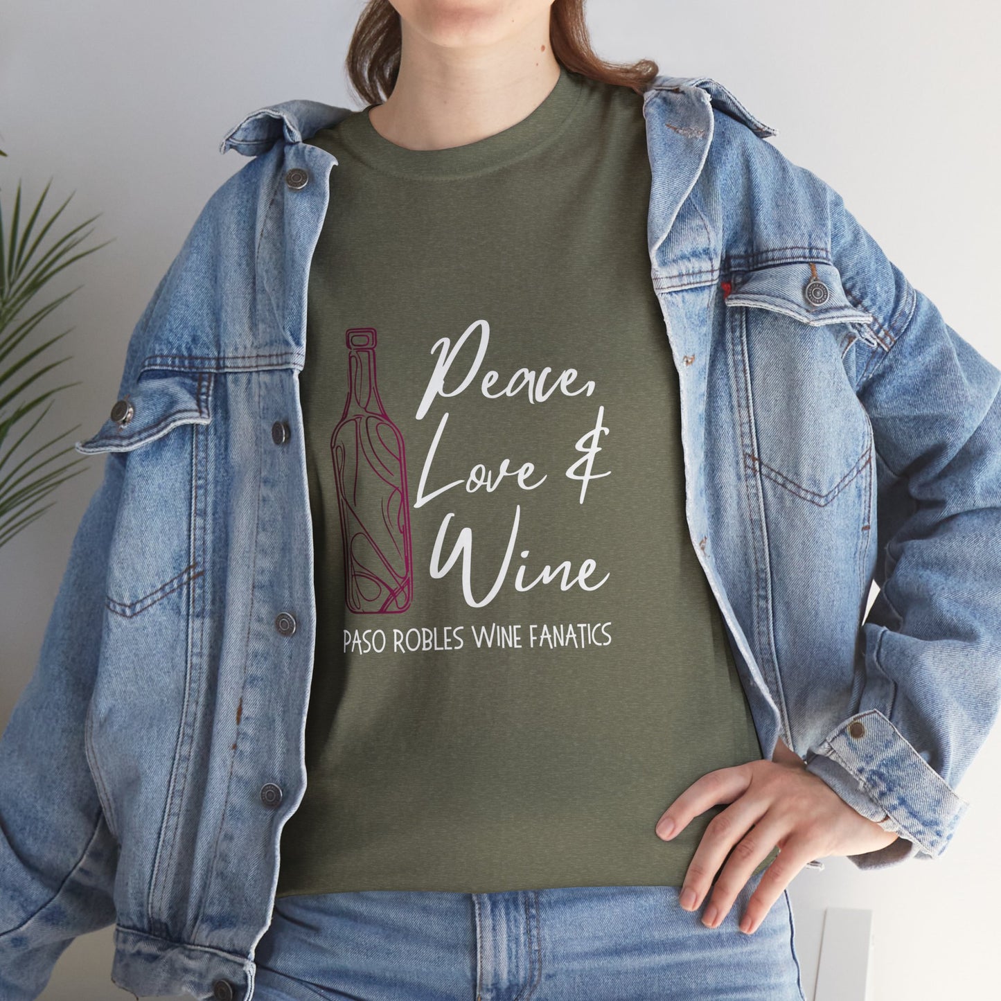 Peace, Love & Wine Tee