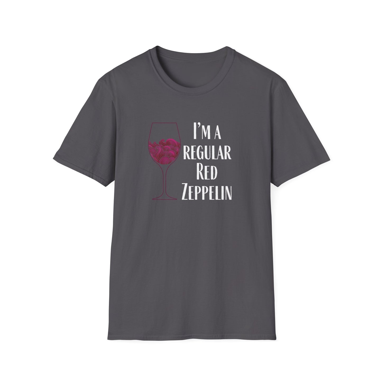 I'm A Regular Red Zeppelin Unisex Softstyle T-Shirt