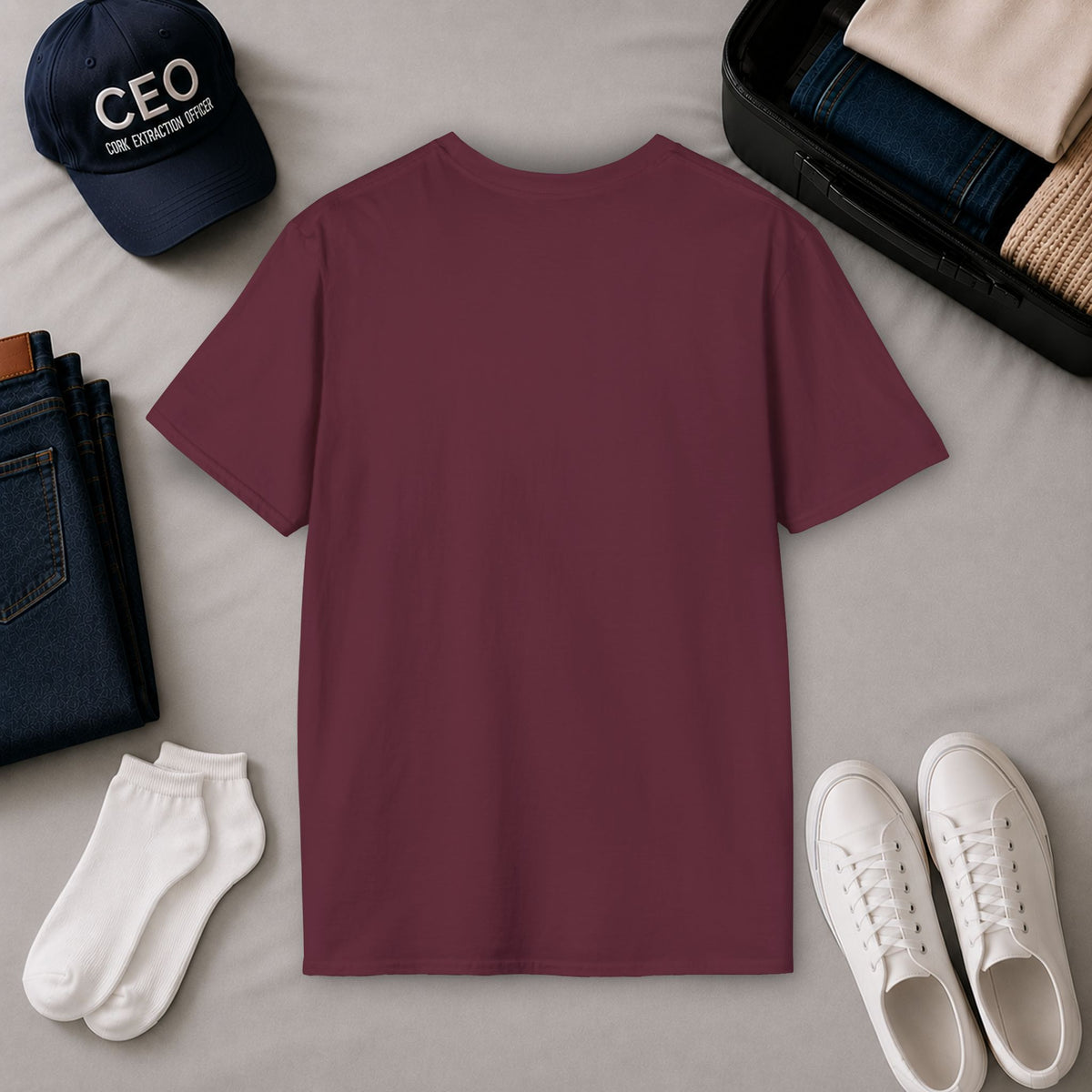 Flight Attendant Crewneck Tee