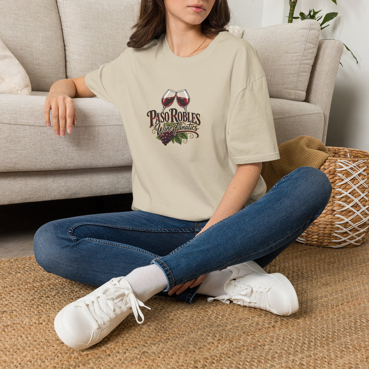 A Toast To Paso Robles Wine Fanatics Crewneck T-Shirt