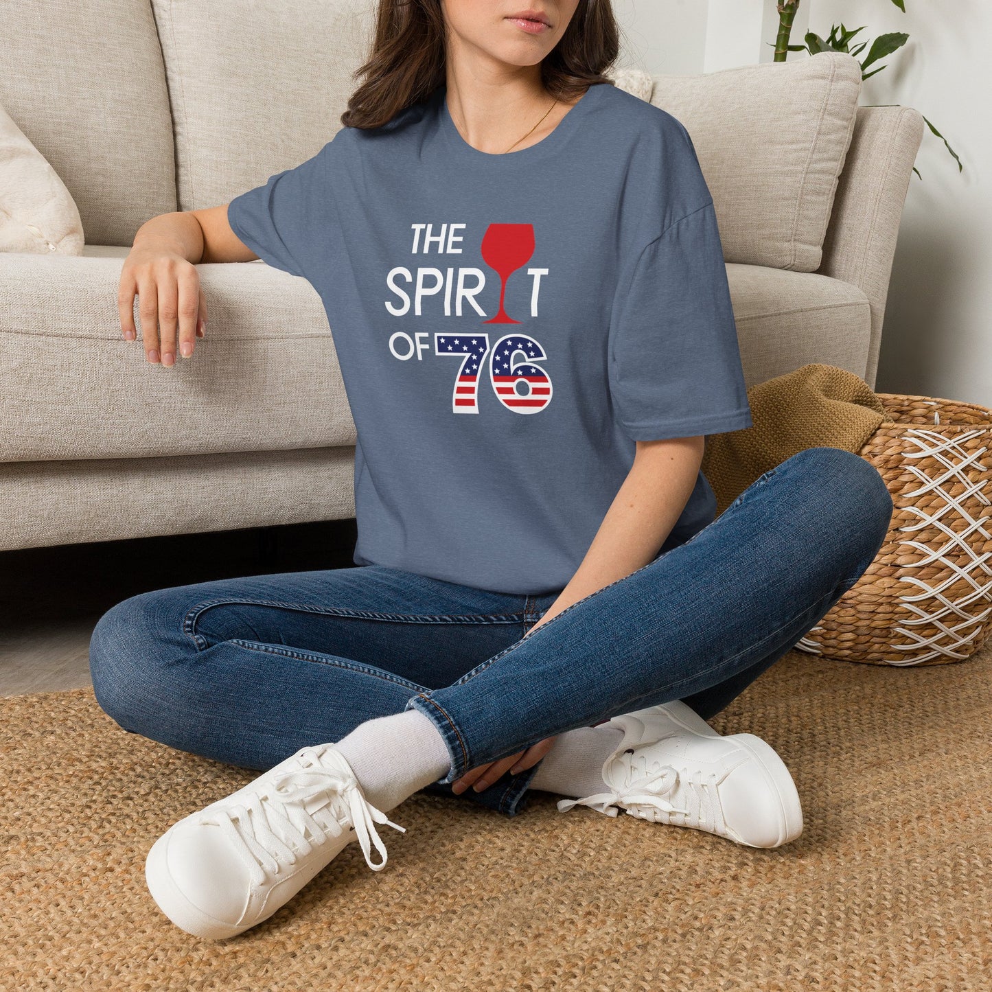 The Spirit of 76 Independence Day Unisex Softstyle T-Shirt