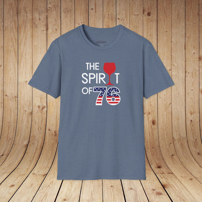 The Spirit of 76 Independence Day Unisex Softstyle T-Shirt