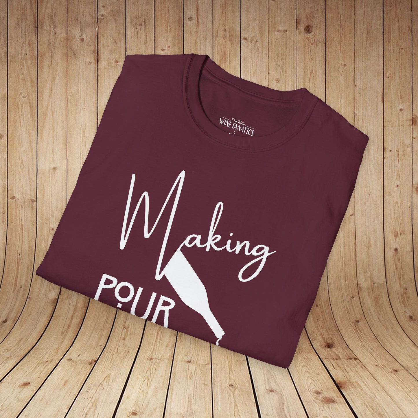 Sonoma County - Making Pour Decisions Unisex Softstyle Tee