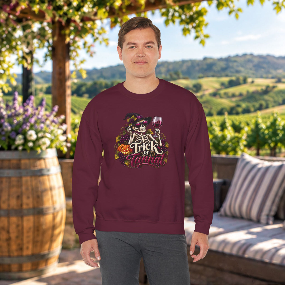 Trick Or Tannat Sweatshirt