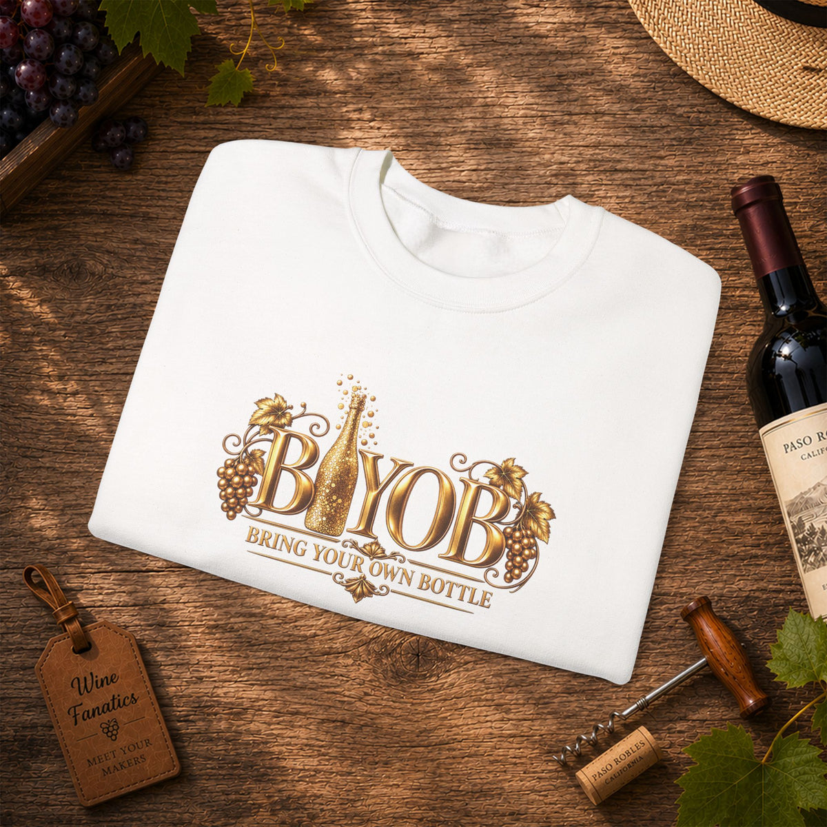 BYOB Bring Your Own Bottle Sweatshirt
