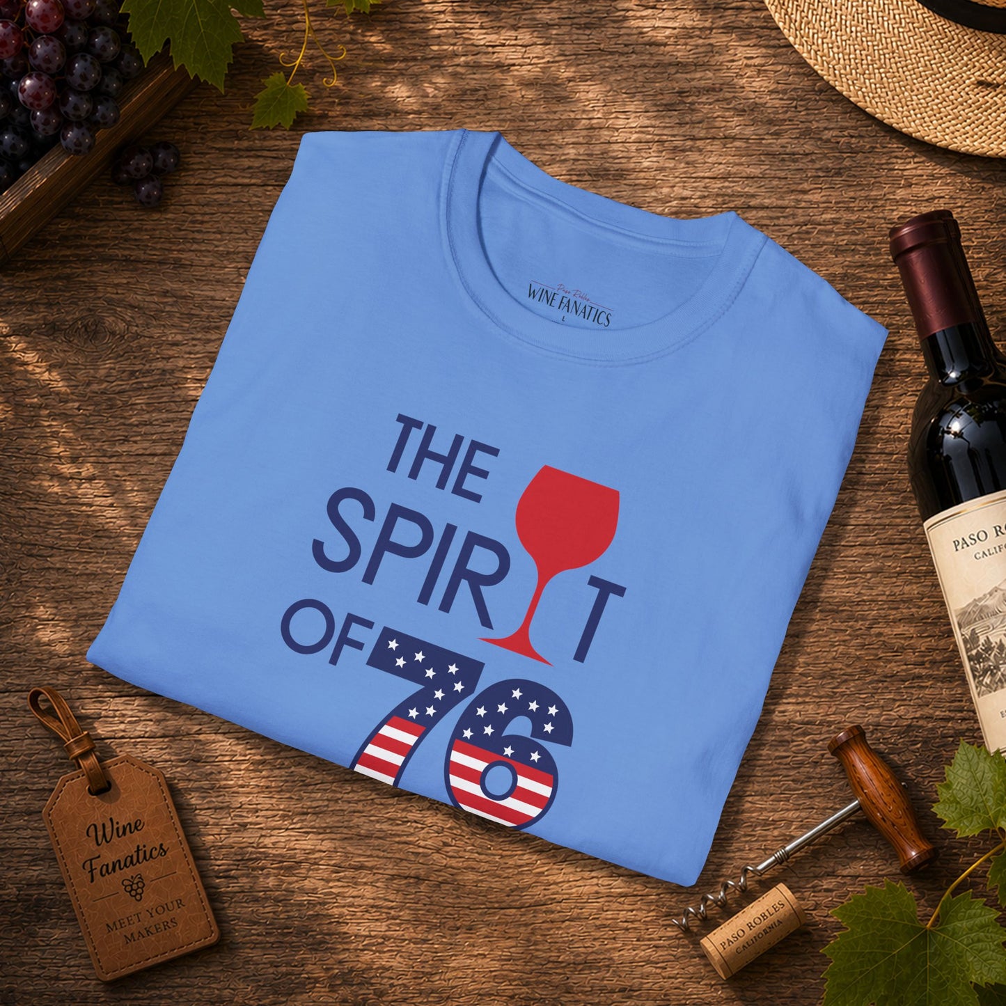 The Spirit of 76 Independence Day Unisex Softstyle T-Shirt