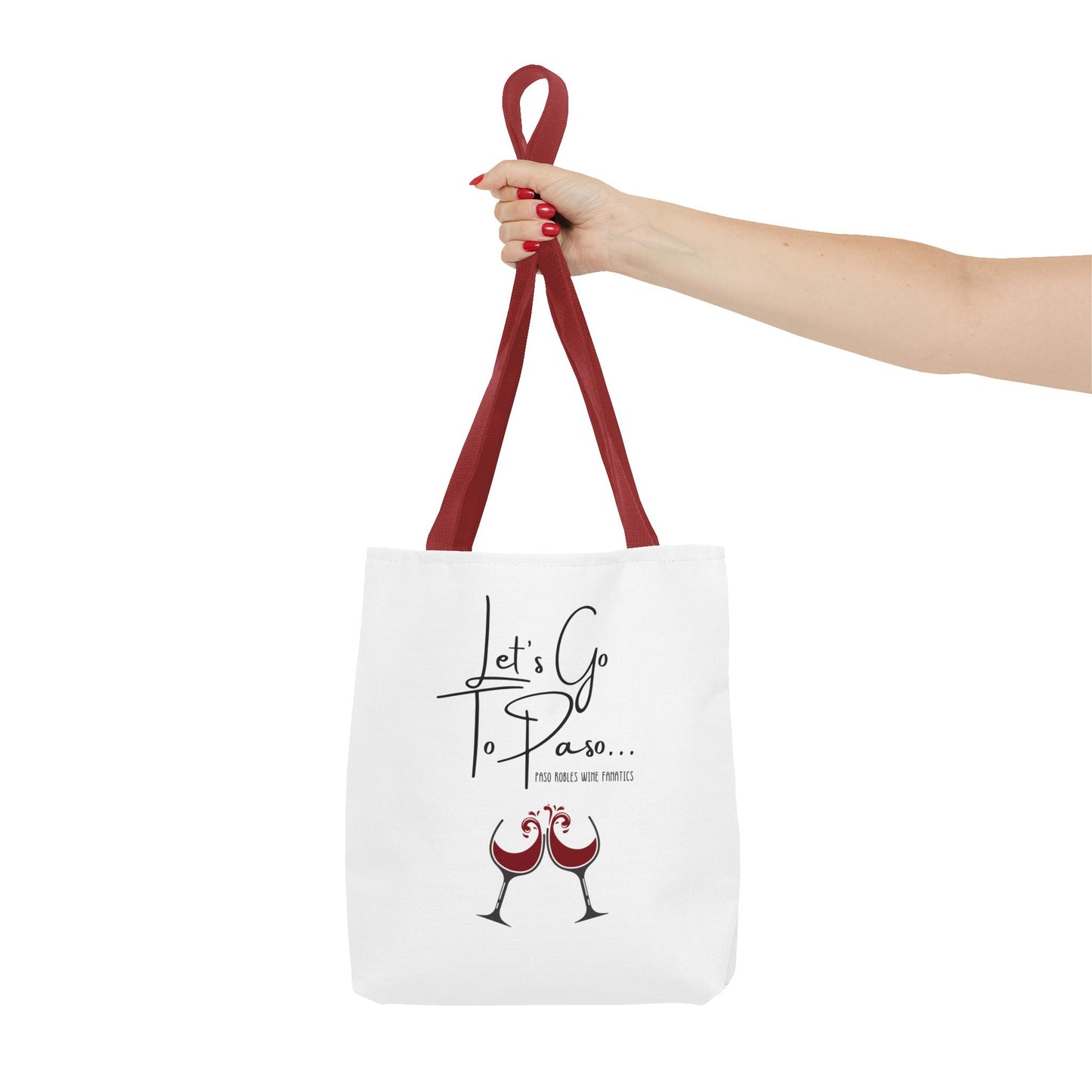 Paso Robles Wine Fanatics Tote Bag -   Logo Design