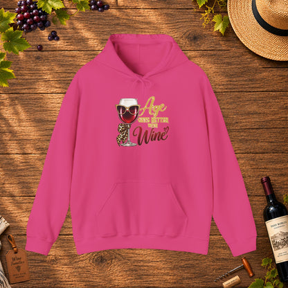 Age Gets Better With Wine Hoodie