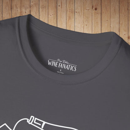 Spitters Are Quitters wine Unisex Softstyle T-Shirt