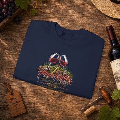 A Toast To Paso Robles Wine Fanatics Sweatshirt