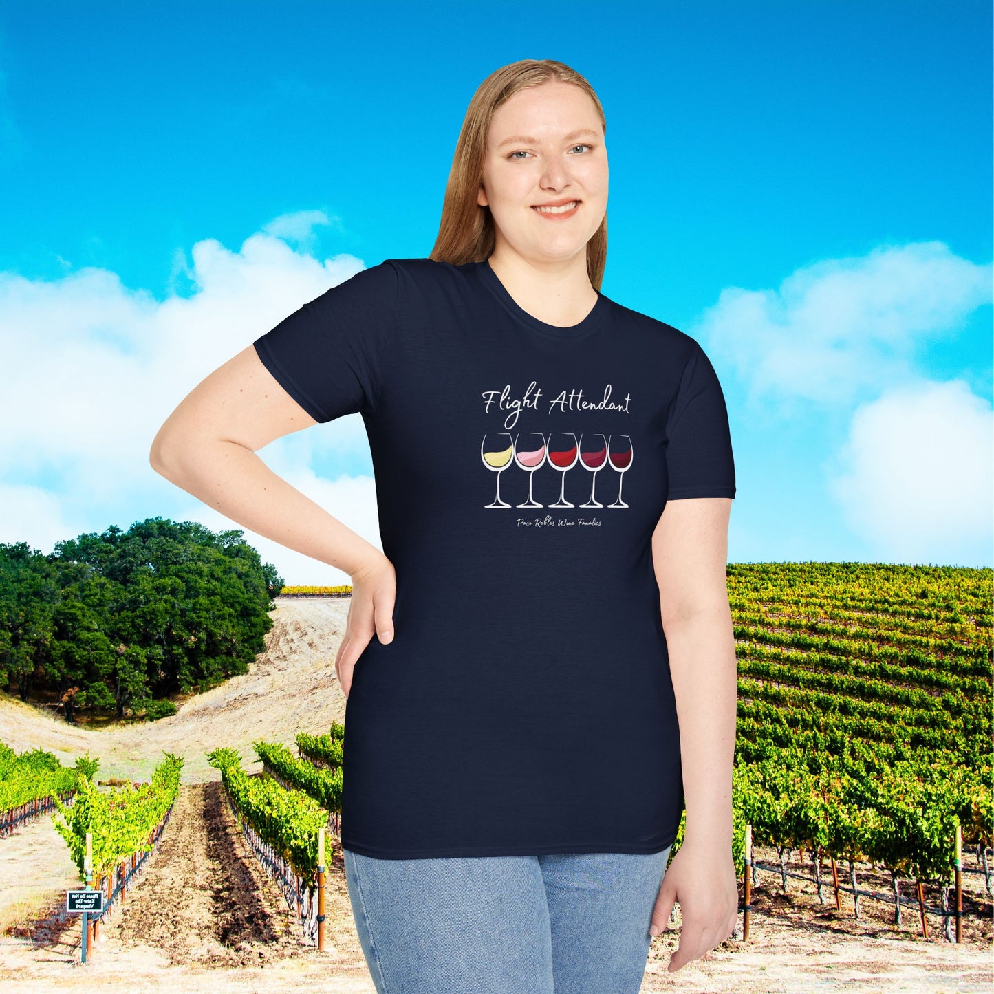 Flight Attendant Unisex Softstyle T-Shirt