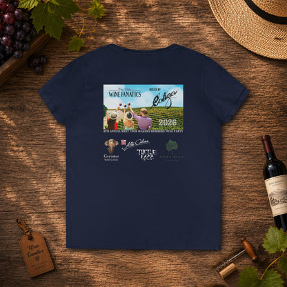 PRWF 2026 Commemorative Meet Your Makers Party Ladies V-Neck T-Shirt