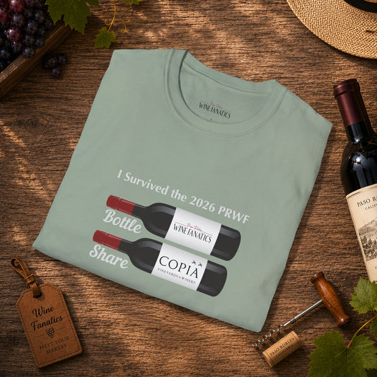 PRWF 2026 Commemorative Bottle Share Crewneck T-Shirt