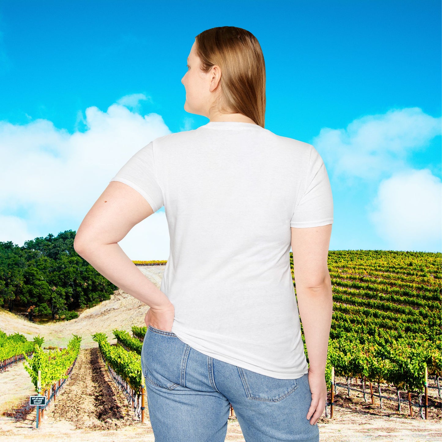 Mom's sanity brought to you by Coffee & Wine Personalized Tee