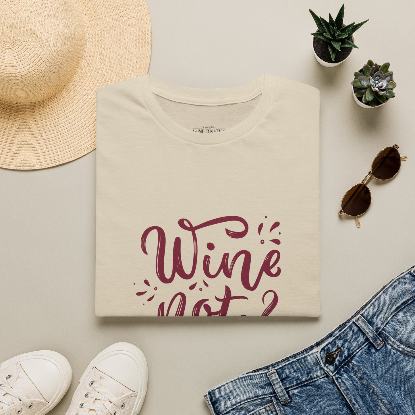 Wine Not? Crewneck Tee