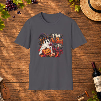 I Am One Sheet To The Wine Unisex Softstyle T-Shirt