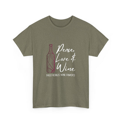 Peace, Love & Wine Tee